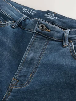 Next Ash Blue Relaxed Fit Comfort Stretch Jeans^ Jeans|Jeans