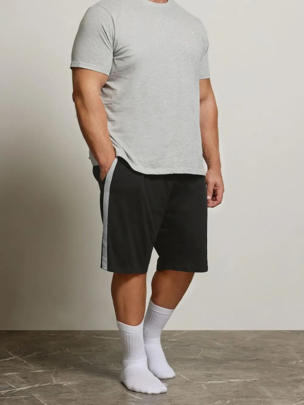 BadRhino Big & Tall Jersey Lounge Shorts^ Loungewear|Shorts