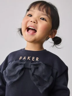 Baker by Ted Baker 2 Piece Longline Bow Sweat and Floral Leggings Set^ Sweatshirts & Hoodies