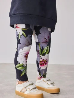 Baker by Ted Baker 2 Piece Longline Bow Sweat and Floral Leggings Set^ Sweatshirts & Hoodies