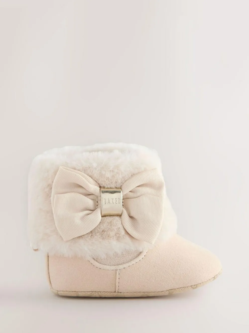 Baker by Ted Baker Baby Girls Faux Fur Trim Padders Boots^ Boots|Baby Boots