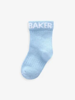 Baker by Ted Baker Baby Socks 5 Pack^BOY Socks