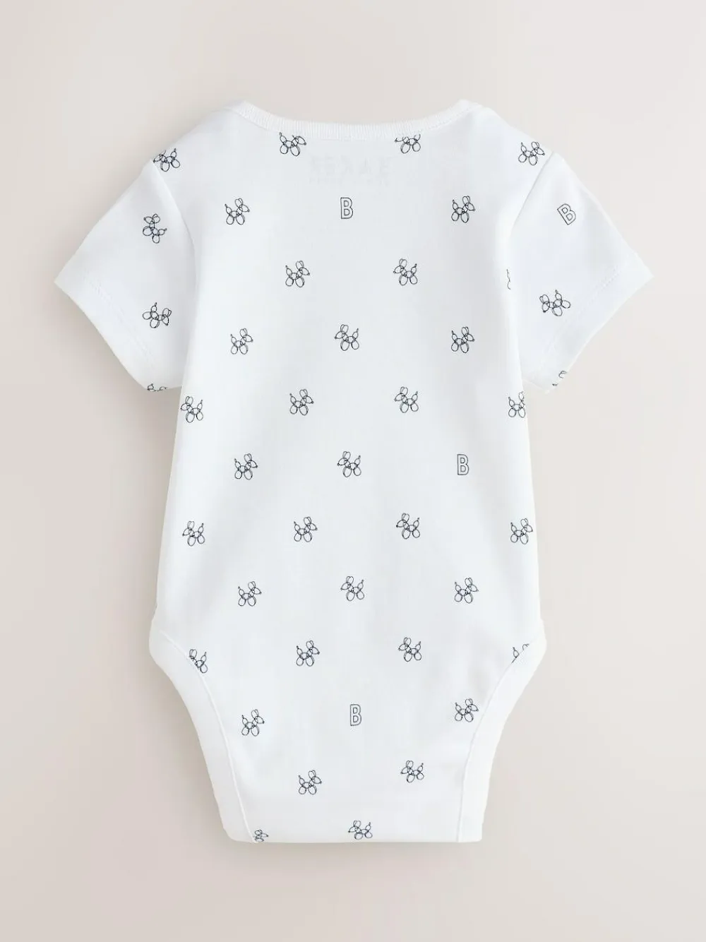 Hot Baker by Ted Baker Blue 3 Pack Short Sleeve Bodysuits