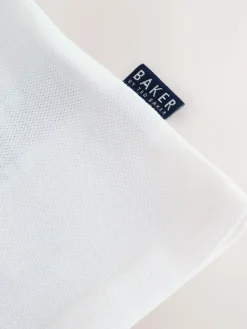 Hot Baker by Ted Baker Blue Dungarees and Polo Shirt Set