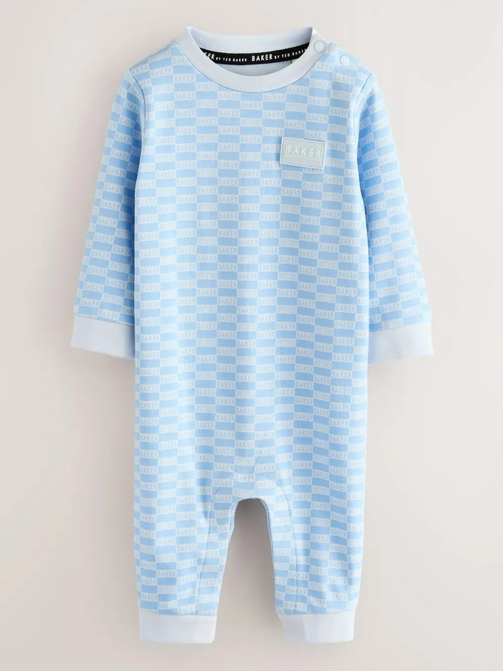 New Baker by Ted Baker Blue Sleepsuits and Reversible Hat Set