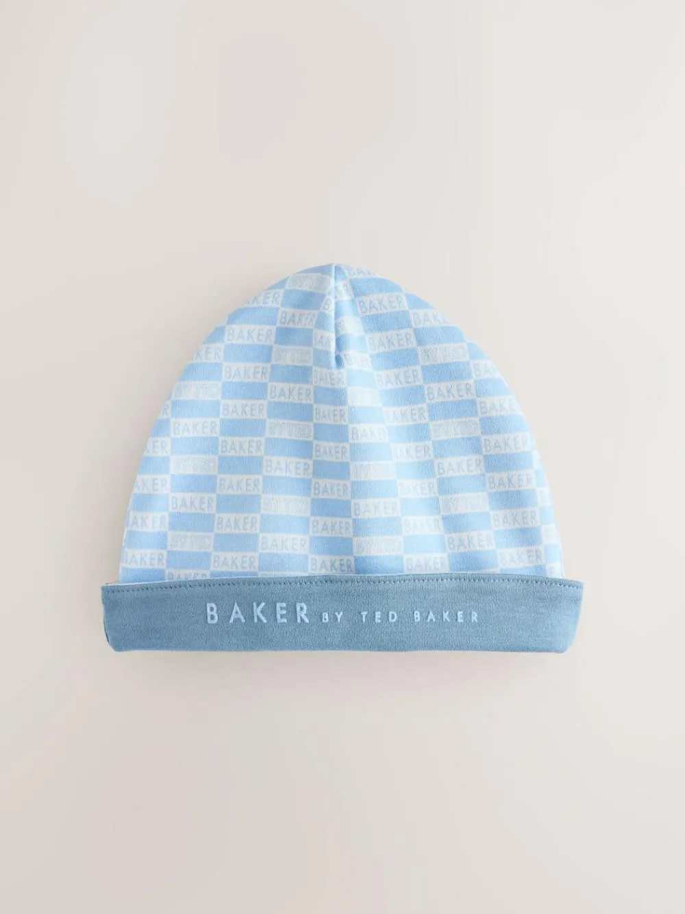 New Baker by Ted Baker Blue Sleepsuits and Reversible Hat Set