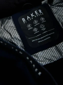 Clearance Baker by Ted Baker Blue Waterproof Padded Ski Coat