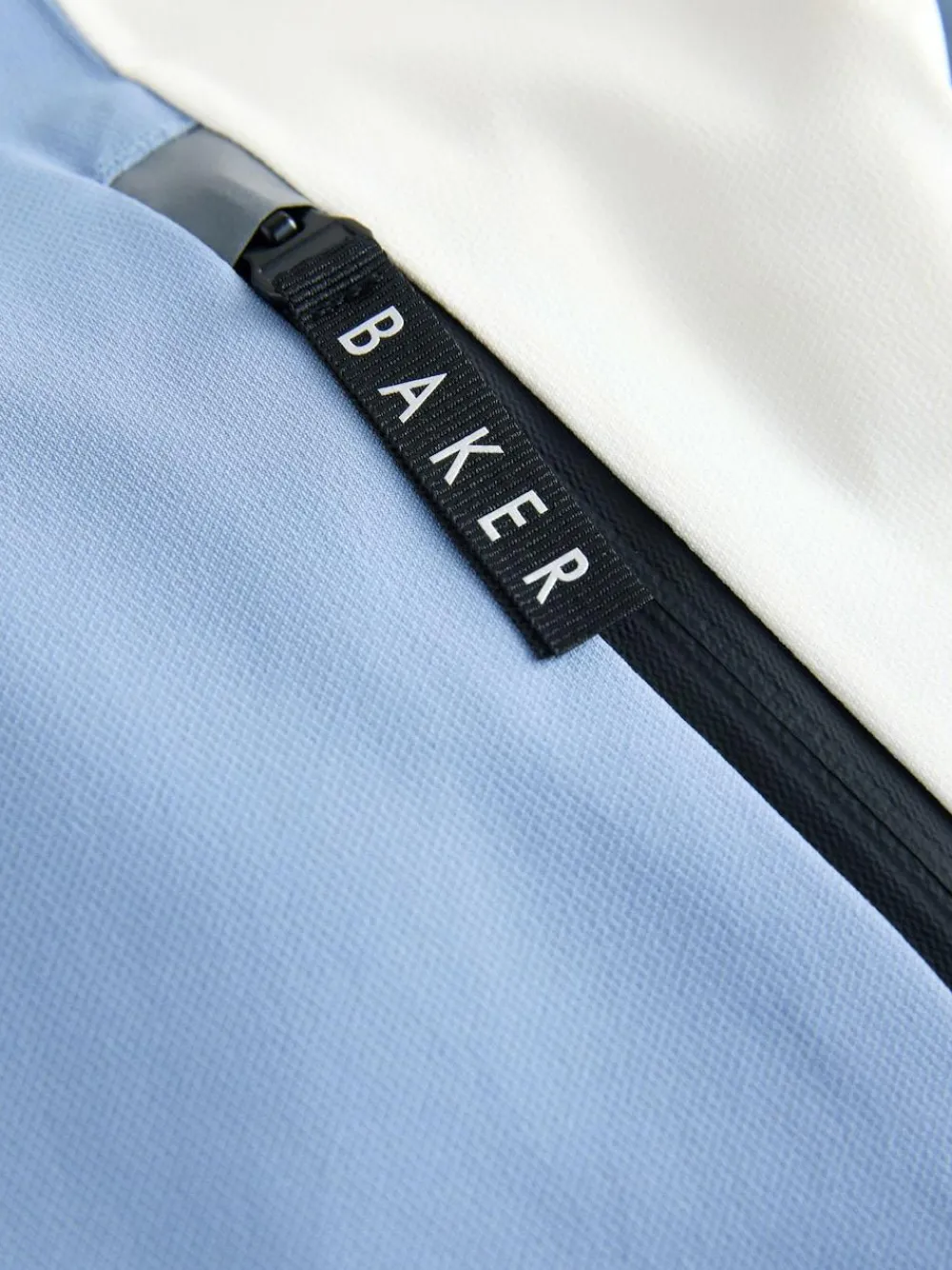 Clearance Baker by Ted Baker Blue Waterproof Padded Ski Coat