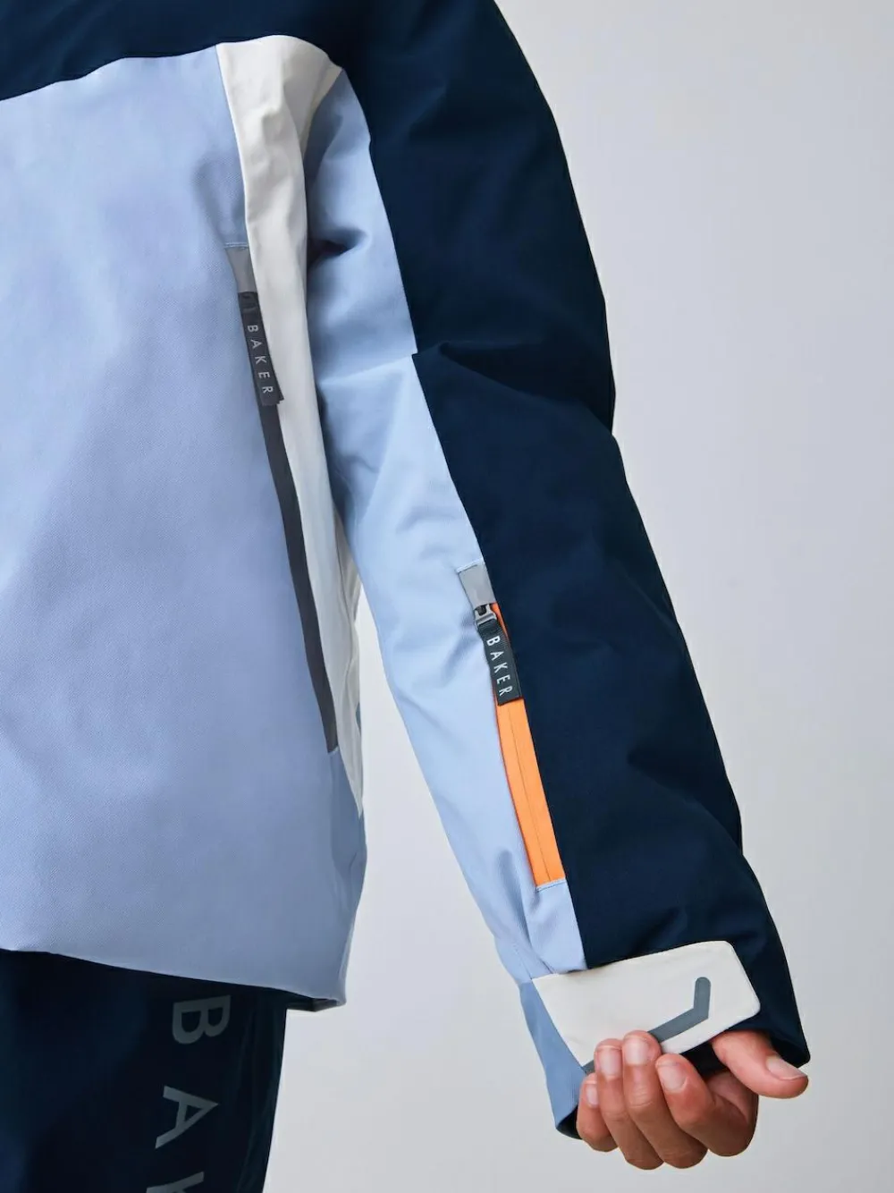 Clearance Baker by Ted Baker Blue Waterproof Padded Ski Coat