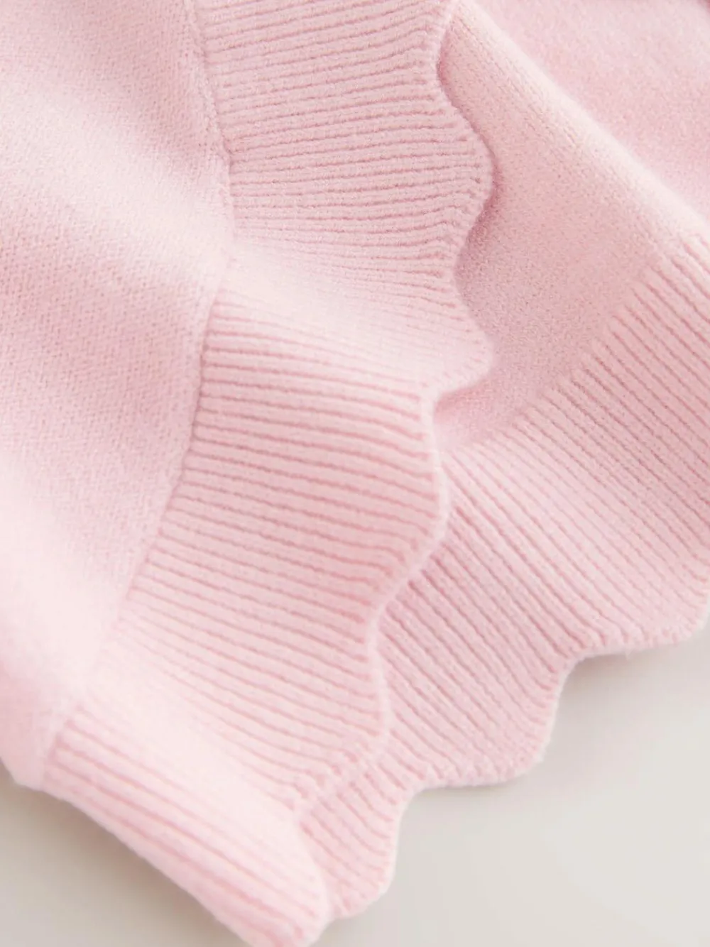 Baker by Ted Baker Bow Sleeve Scallop Edge Cardigan^ Occasionwear|Knitwear & Sweaters