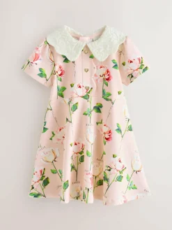 Baker by Ted Baker Lace Collared Ponte Dress^ Dresses|Dresses