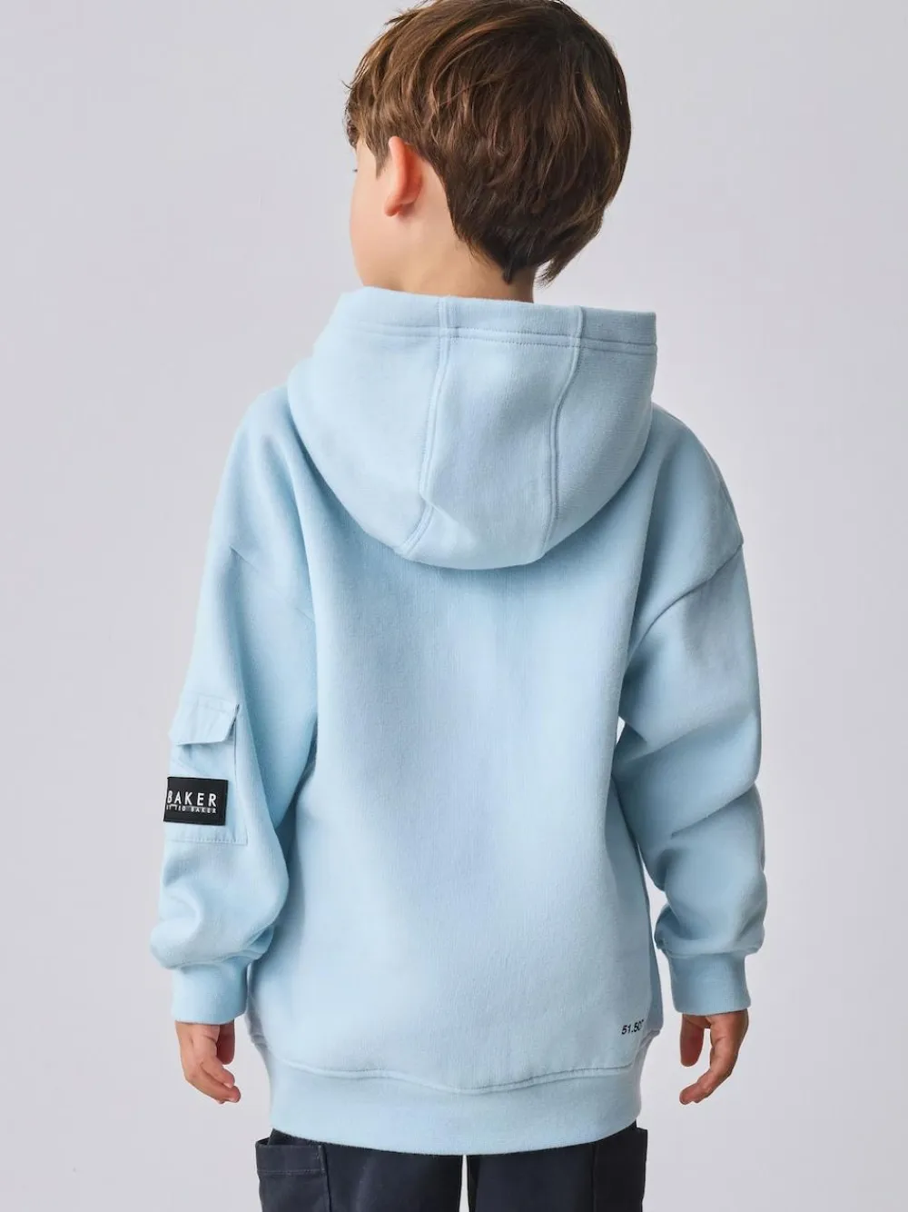 Baker by Ted Baker Oversized Embossed Hoodie^BOY Sweatshirts & Hoodies