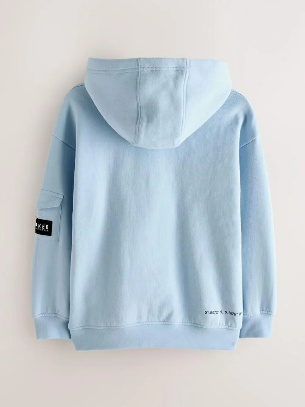 Baker by Ted Baker Oversized Embossed Hoodie^BOY Sweatshirts & Hoodies