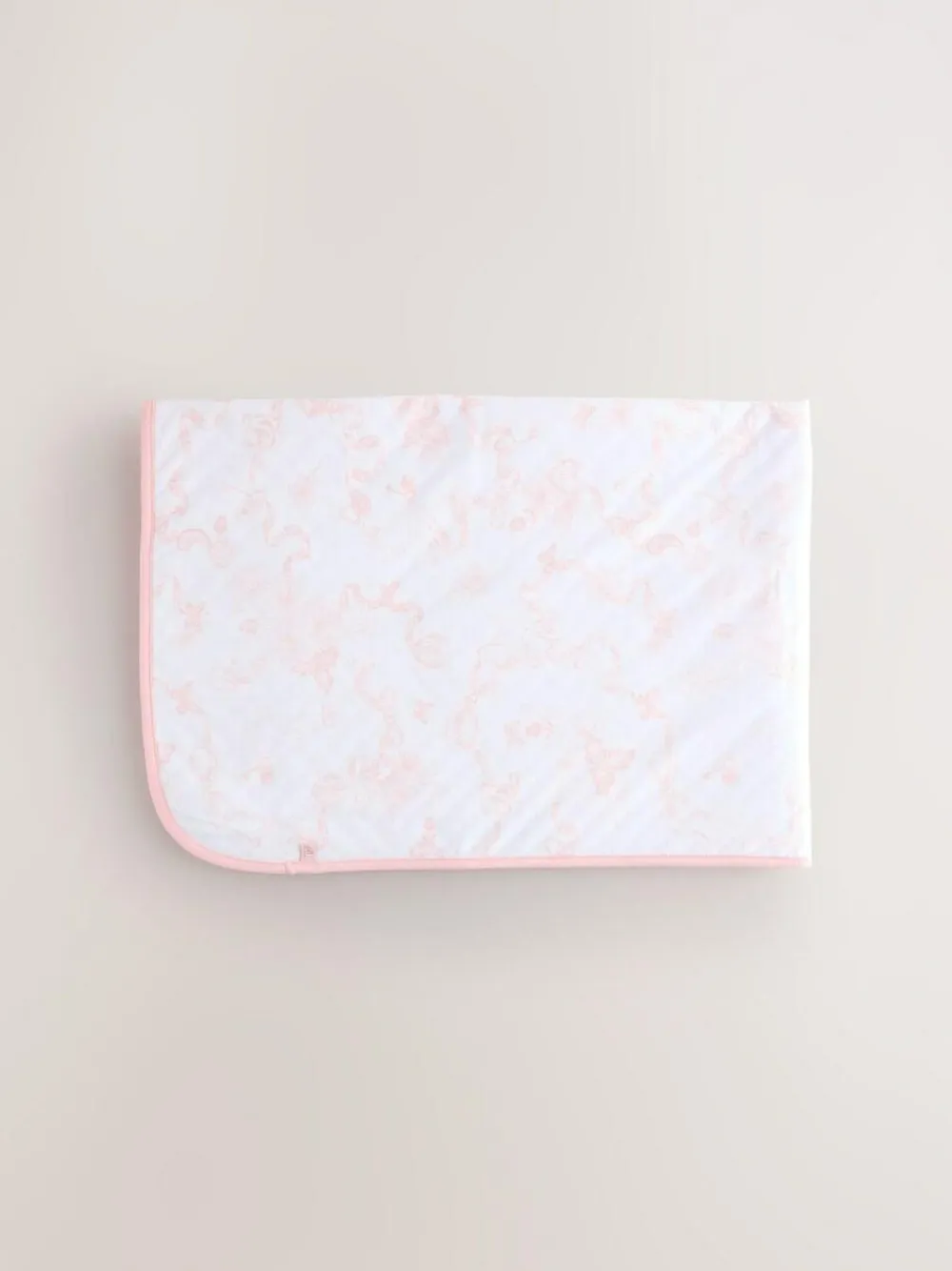 Baker by Ted Baker Pink All-Over Bunny and Bow Print Blanket^ Nursery Bedding|Blankets