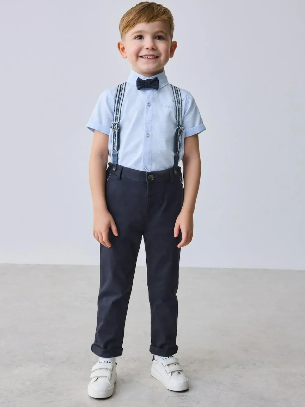 Clearance Baker by Ted Baker Shirt Trousers and Braces Set