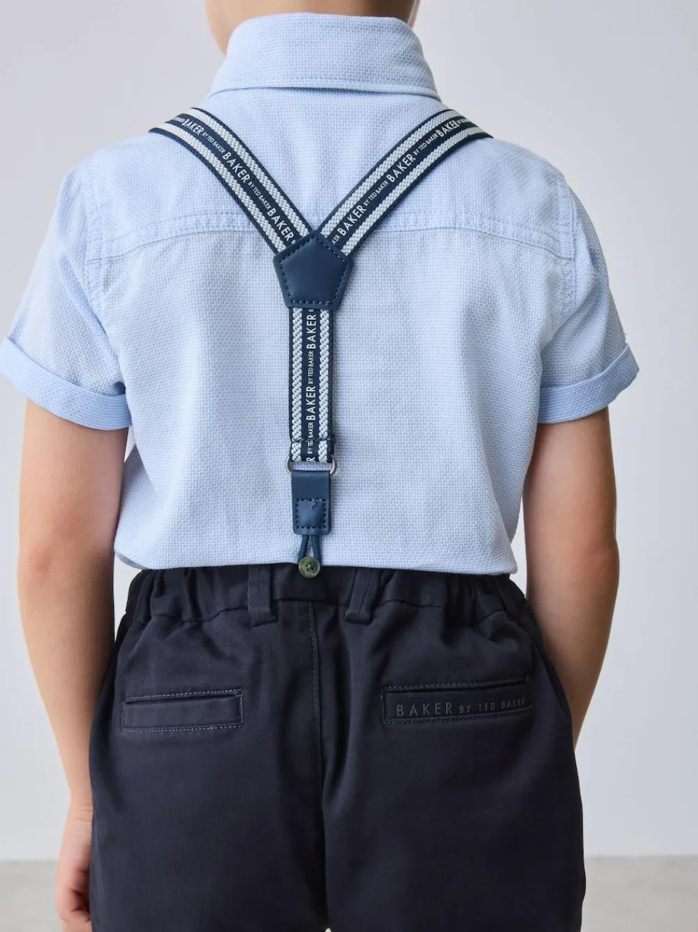 Clearance Baker by Ted Baker Shirt Trousers and Braces Set
