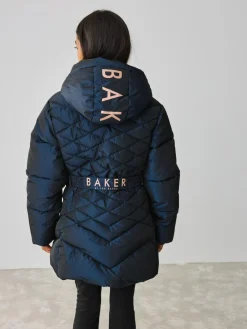 Baker by Ted Baker Shower Resistant Midweight Belted Padded Coat^ Jackets & Coats|Snowsuits & Coats