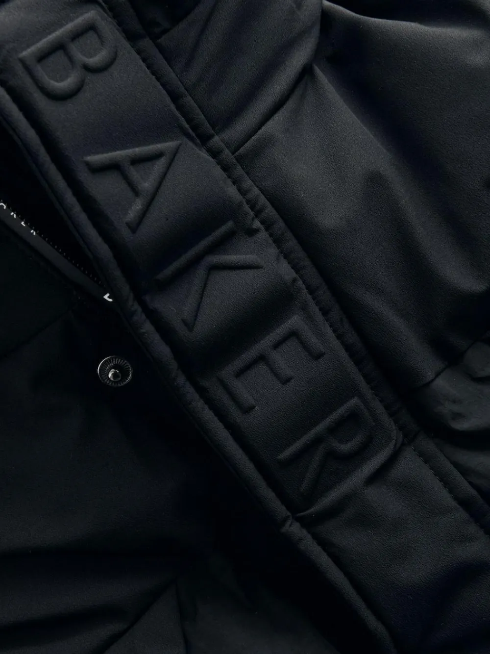 Hot Baker by Ted Baker Shower Resistant Longline Padded Coat Black