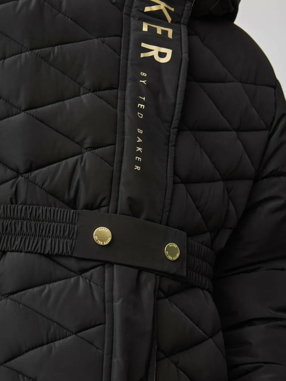 Baker by Ted Baker Shower Resistant Midweight Belted Padded Coat^ Jackets & Coats|Snowsuits & Coats