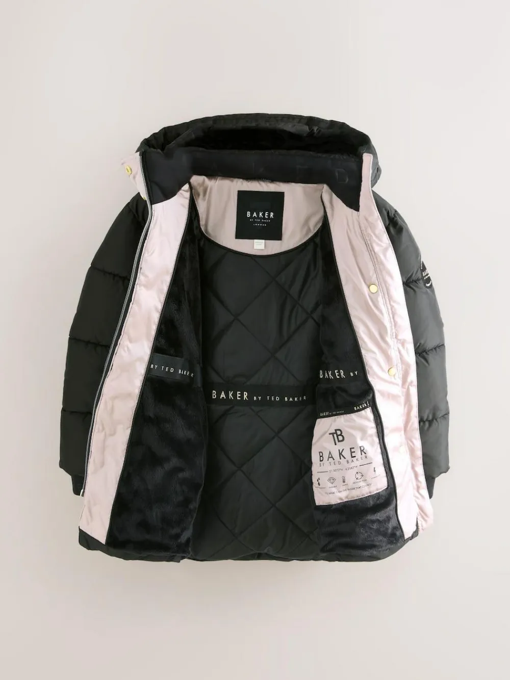 Baker by Ted Baker Shower Resistant Midweight Belted Padded Coat^ Jackets & Coats|Snowsuits & Coats