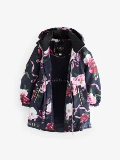 Baker by Ted Baker Shower Resistant Branded Hem Raincoat^ Jackets & Coats|Snowsuits & Coats