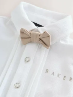 Baker by Ted Baker Smart Mockable Romper Stone