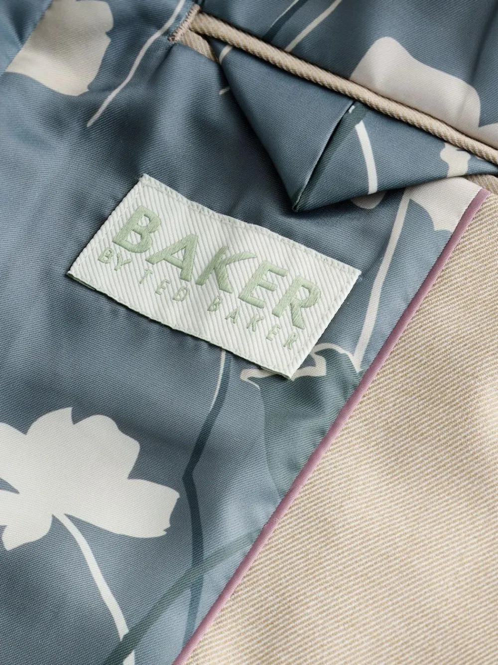 Clearance Baker by Ted Baker Suit Jacket Stone