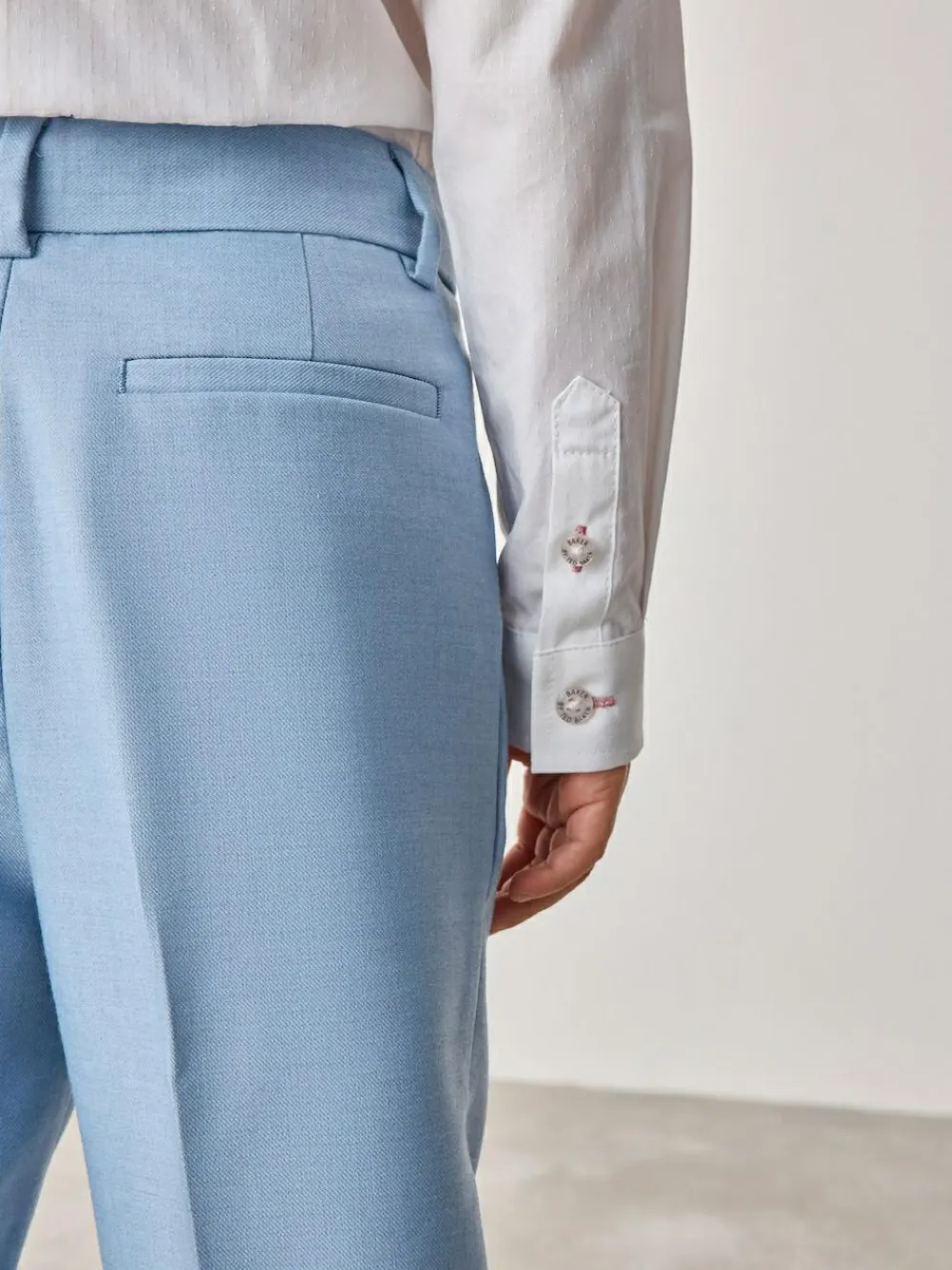 Sale Baker by Ted Baker Suit Trousers Mid Blue