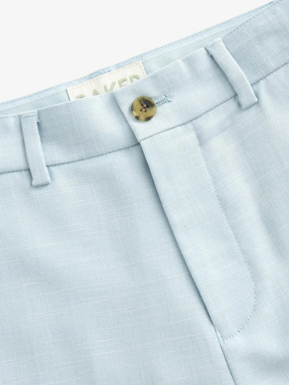 Hot Baker by Ted Baker Suit Trousers Light Blue