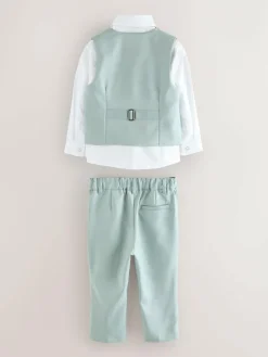 Baker by Ted Baker Waistcoat Shirt And Trousers Set^BOY Sets & Outfits|Sweatshirts & Hoodies