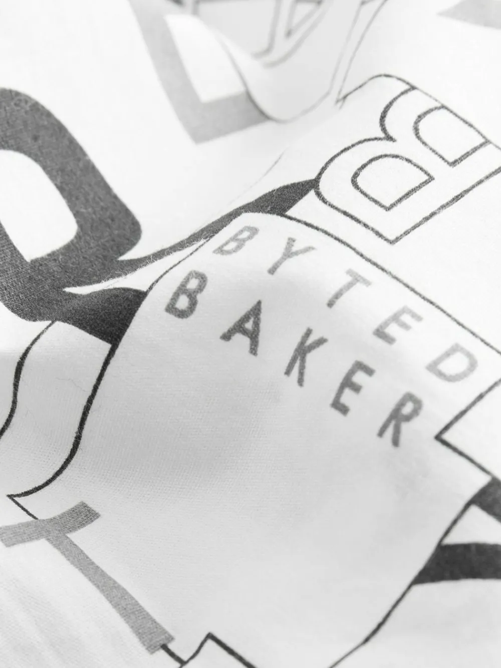 Baker by Ted Baker White Printed Shirt^BOY Shirts