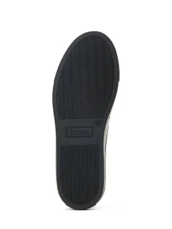Hot Base London Clapton Brogue Trainer Black