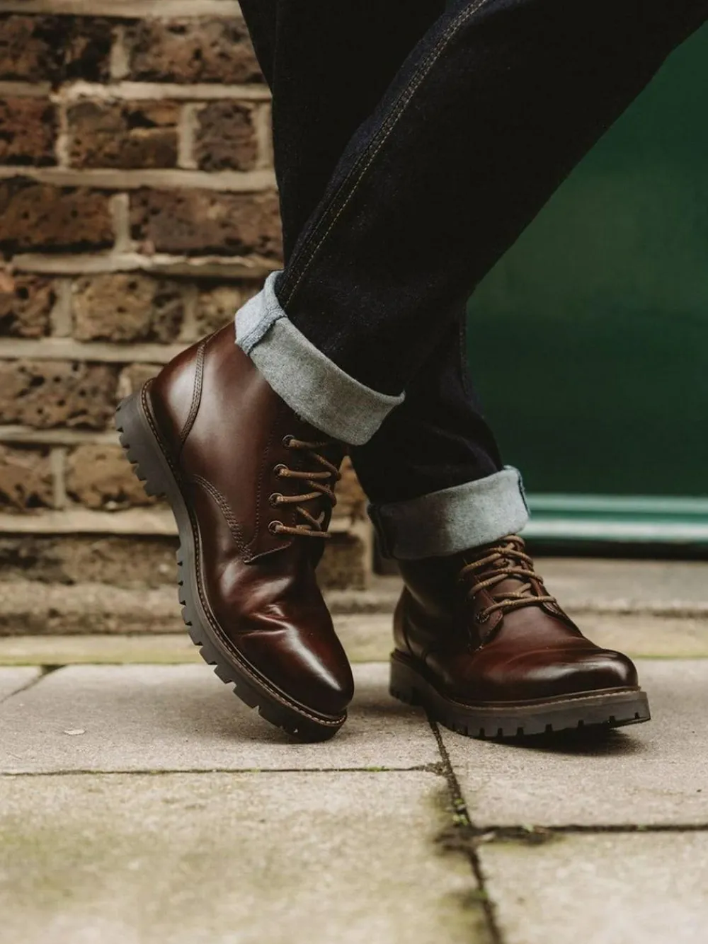 Base London Nickel 7 Eyelet Boot^ Boots|Boots
