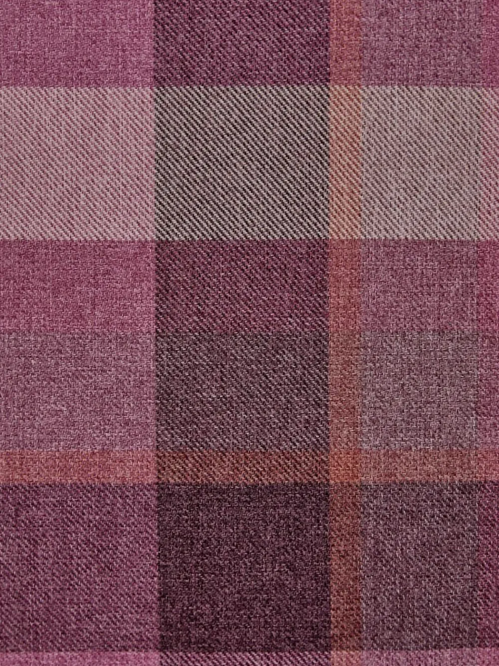 Next Berry Pink Brushed Check Eyelet Lined Curtains^ Curtains & Blinds