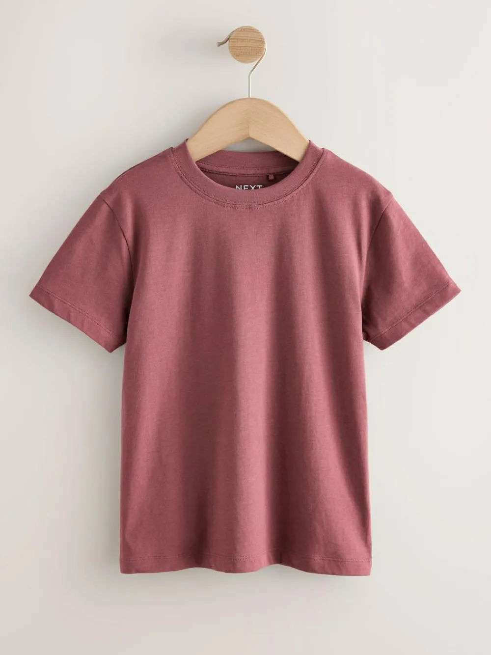 Next Berry Red Regular Fit Short Sleeve T-Shirt (3-16yrs)^BOY Tops