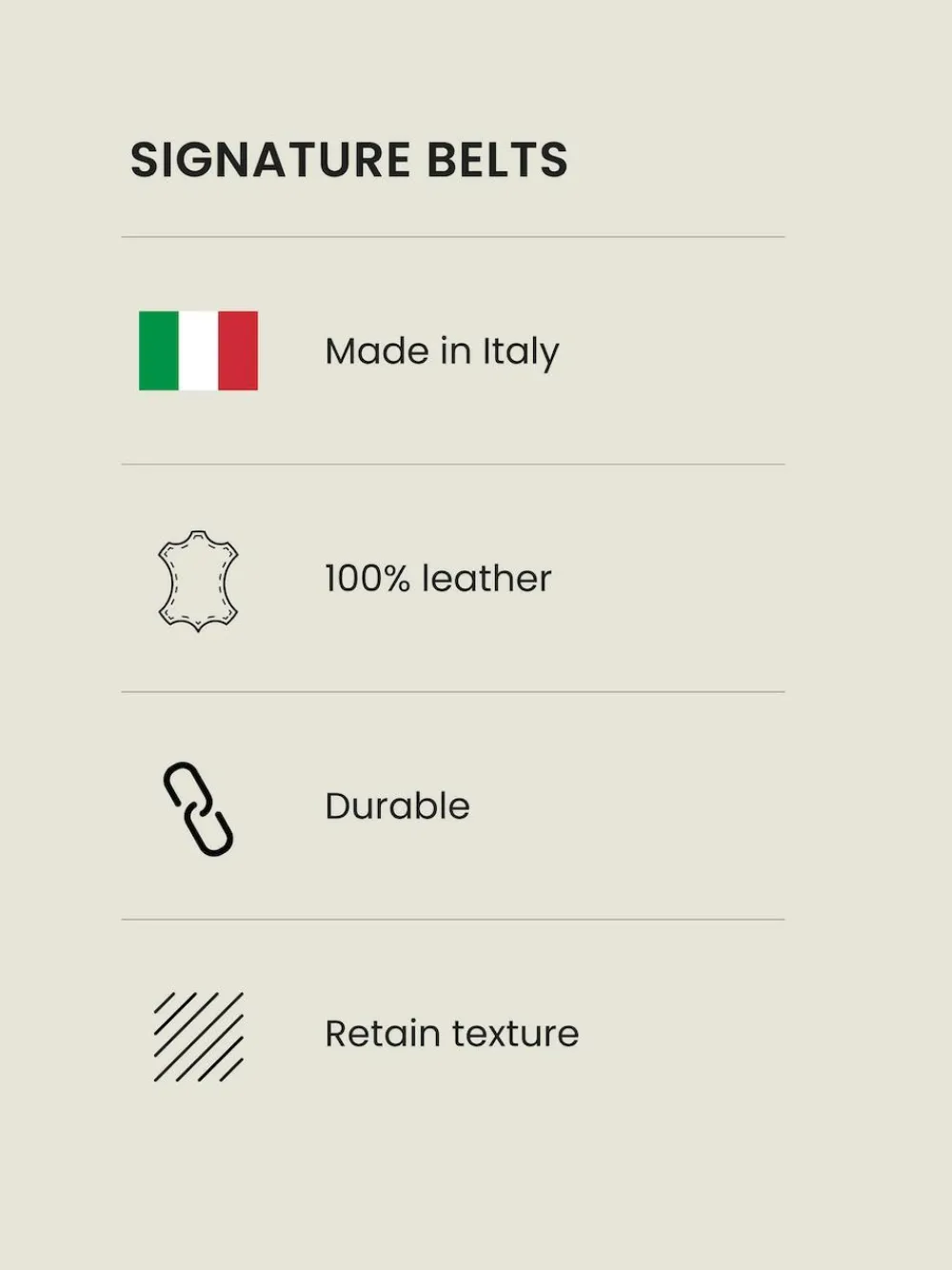 Next 100% leather Signature Belt^ Belts & Braces