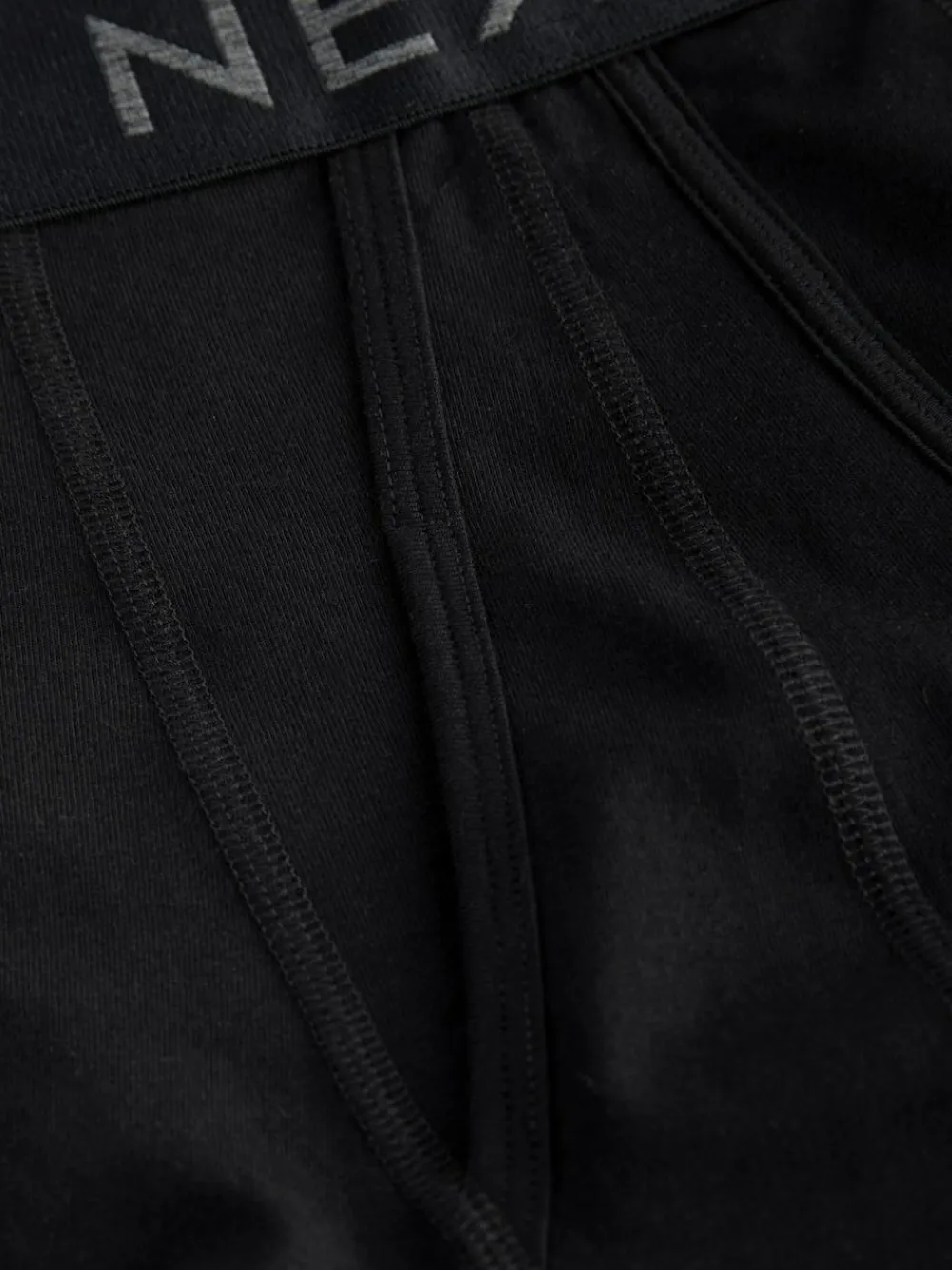 Next Black 5 Pack A-Front Cotton Rich Boxers^ Underwear|Underwear