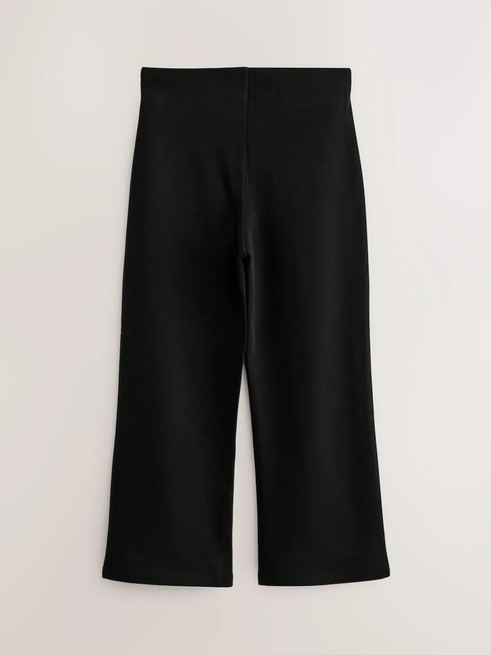 Hot Next 2 Pack Pull-On Cotton Rich Stretch Boot Cut School Trousers (3-17yrs) Black
