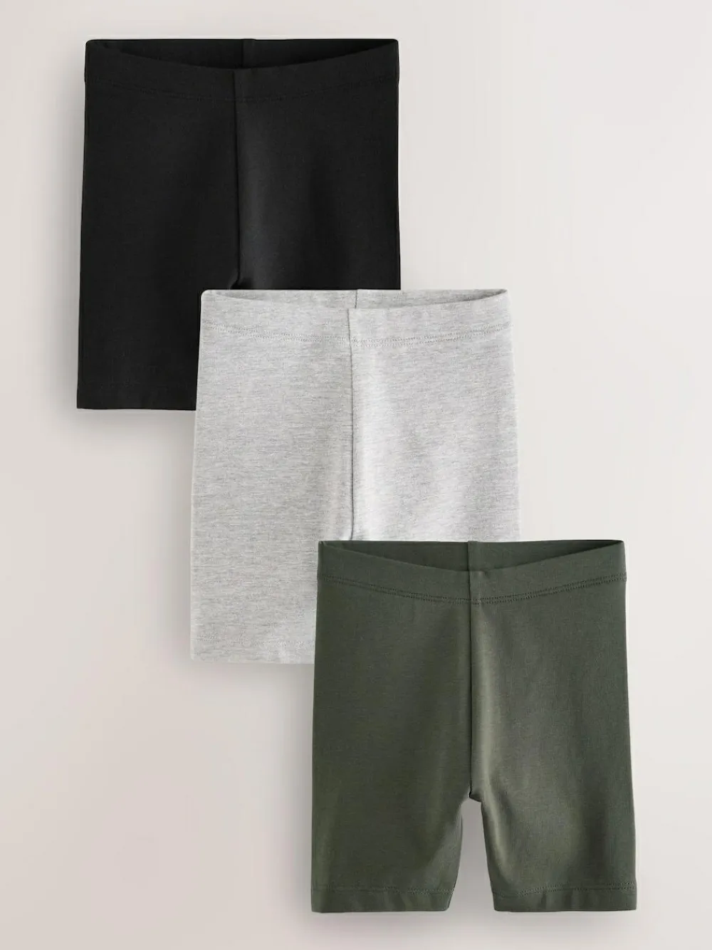 Hot Next Black & White Cycling Shorts 3 Pack (3mths-7yrs)