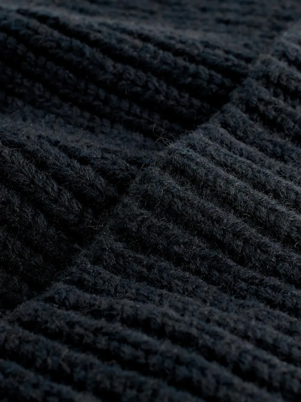 New Next Black Beanie Hat
