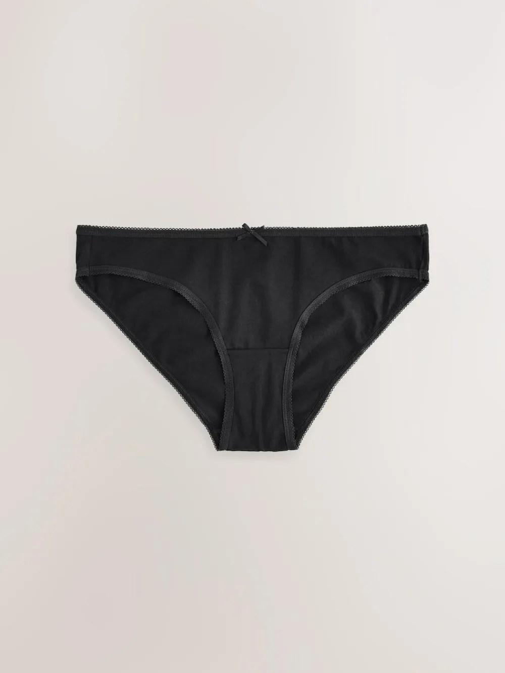 Next Black Bikini Cotton Rich Knickers 5 Pack^Women Panties|All Lingerie