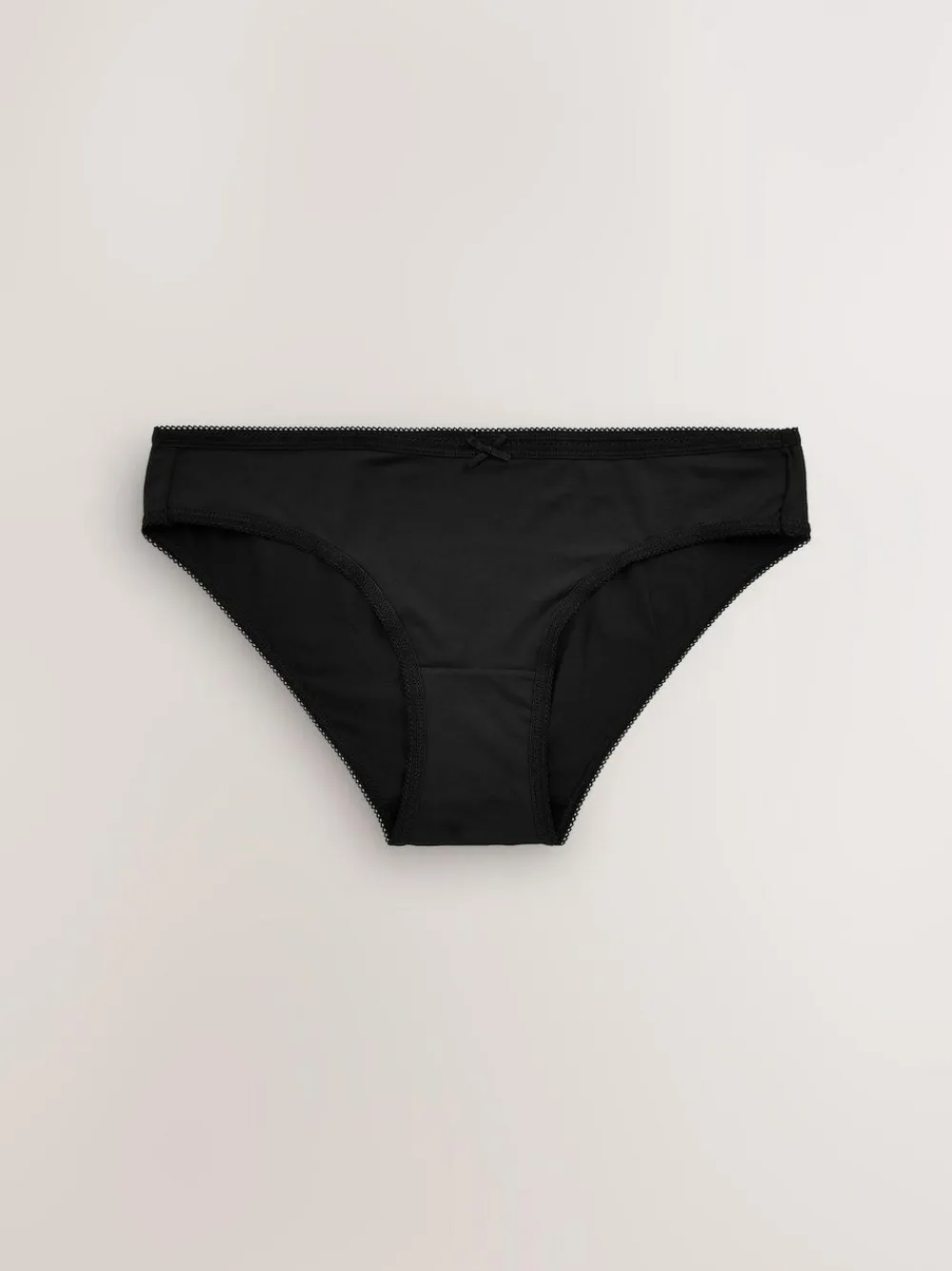 New Next Bikini Microfibre Knickers 7 Pack Black