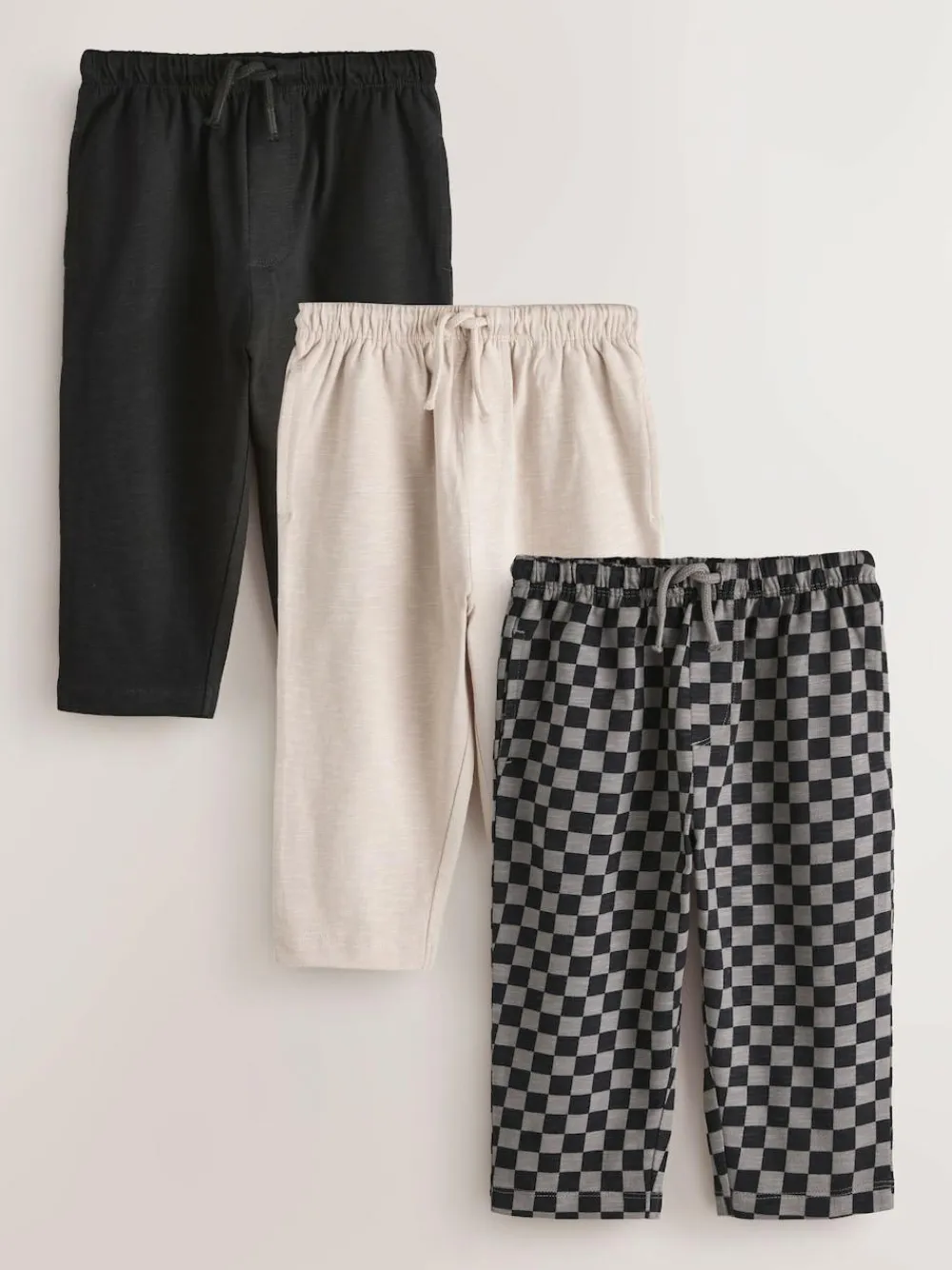 Next Stripe Joggers 3 Pack (3mths-7yrs)^BOY Joggers|Pants & Leggings