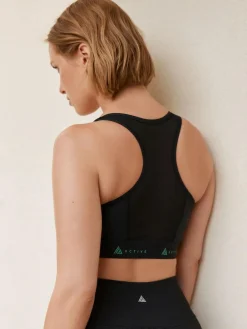 Next DD+ Active Sports Zip Front Dry Tech High Impact Bra^Women Dd+ Range|Bras