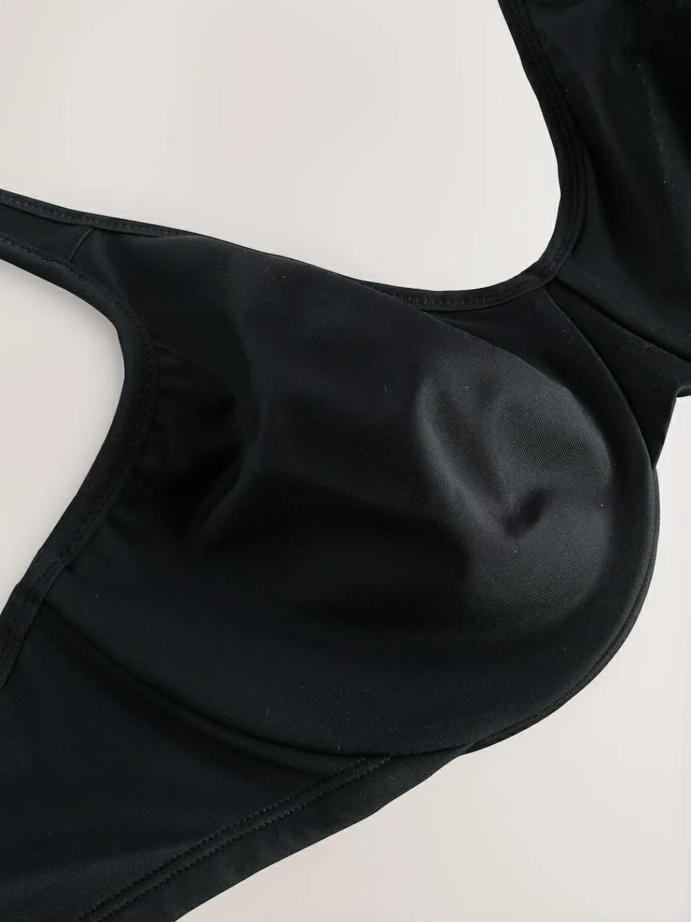 Next DD+ Supersoft Comfort Padded Strap Minimising Full Cup Bra Black