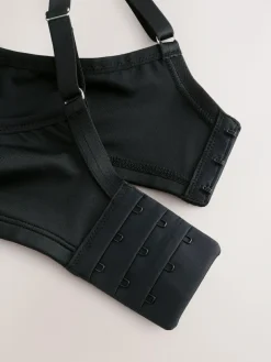 Next DD+ Supersoft Comfort Padded Strap Minimising Full Cup Bra Black