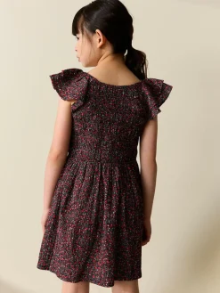 Next Smocked Frill Sleeve Dress (3-16yrs)^ Dresses