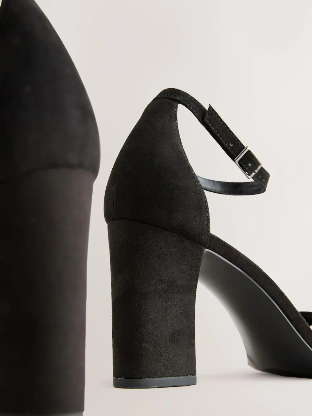 Next Extra Wide Fit Block Heel Sandals^Women Heels
