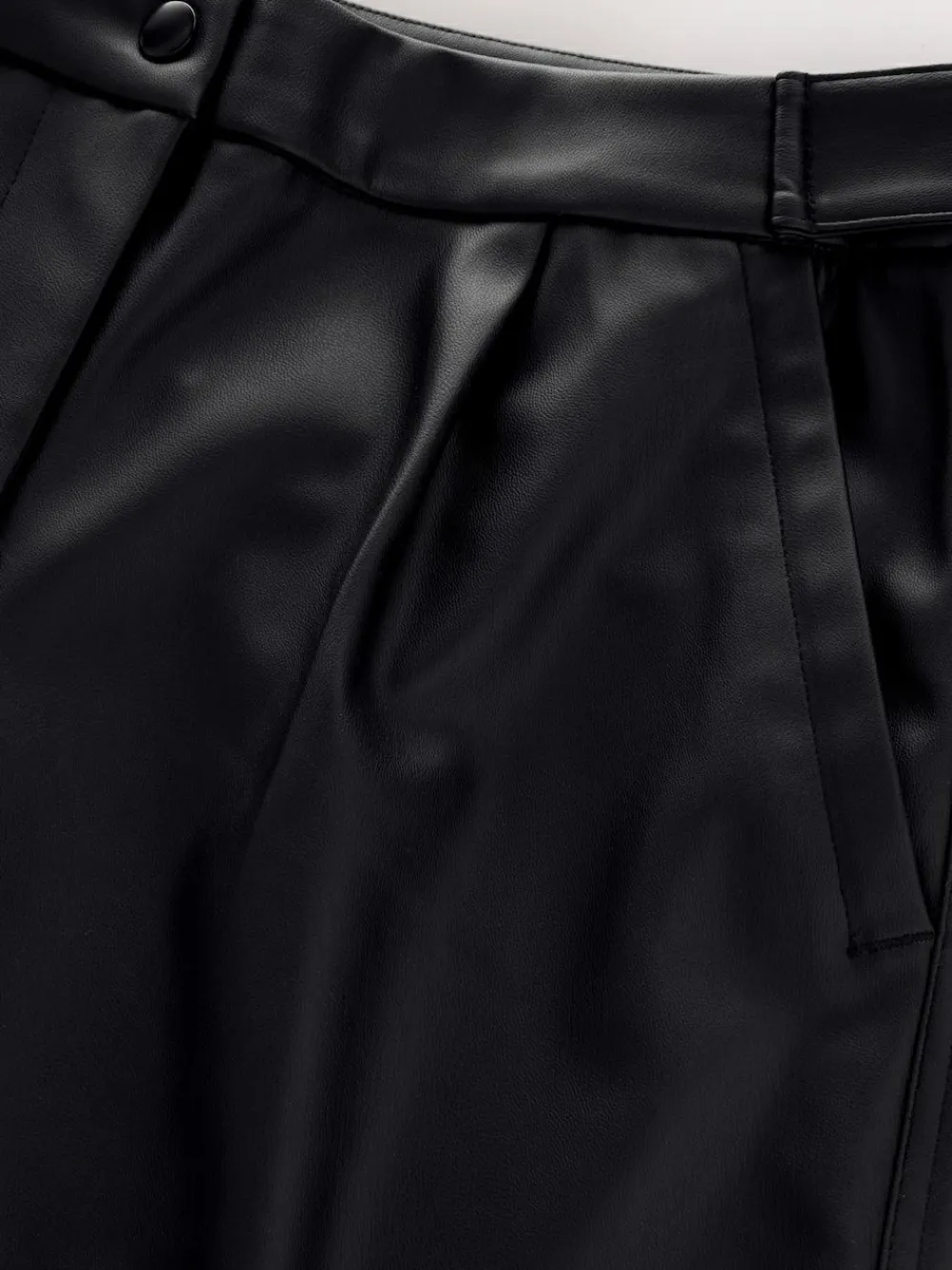 Next Faux Leather Barrel Leg Trousers^Women Nightwear|Pants