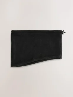 Online Next Black Fleece Snood Scarf